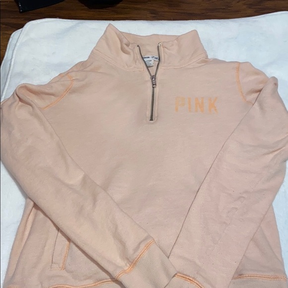 PINK Victoria's Secret Tops - pale pink zip up🌸